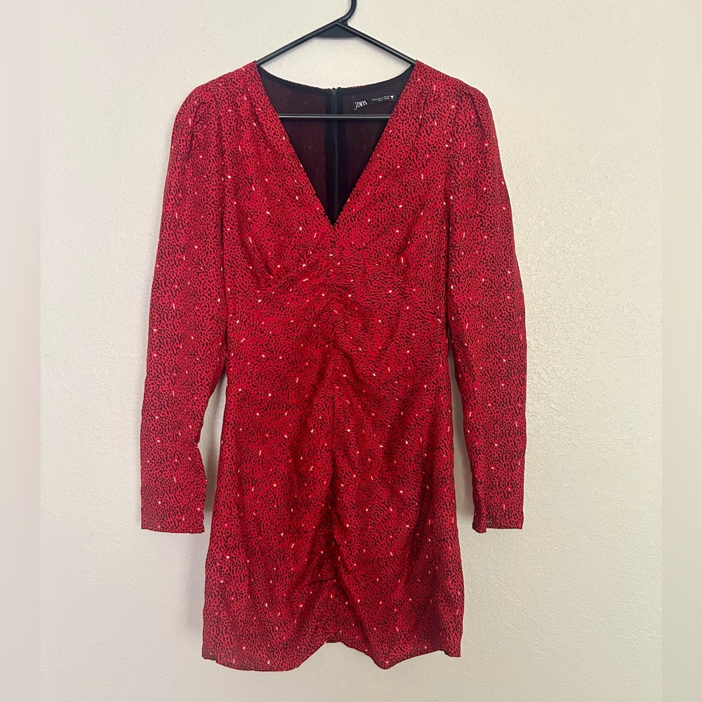 Zara Red Mini Dress